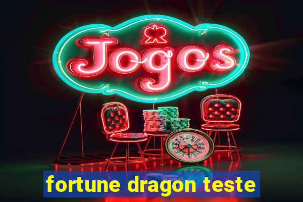 fortune dragon teste